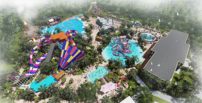 廣州昊至泉緬甸FREEDOM WATER PARK水上樂園項目-設(shè)備安裝如火如荼